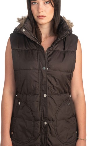 Γυναικείο Επώνυμο Μπουφάν Γιλέκο - K819