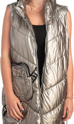 Γυναικείο Επώνυμο Μπουφάν Γιλέκο - K825