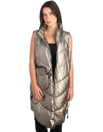 Γυναικείο Επώνυμο Μπουφάν Γιλέκο - K825