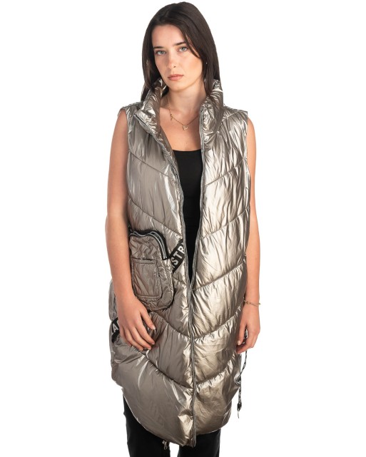 Γυναικείο Επώνυμο Μπουφάν Γιλέκο - K825