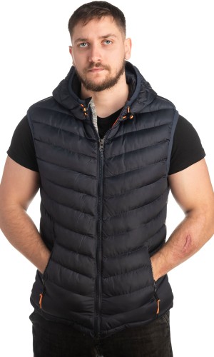 Ανδρικό Επώνυμο Μπουφάν Γιλέκο - K866