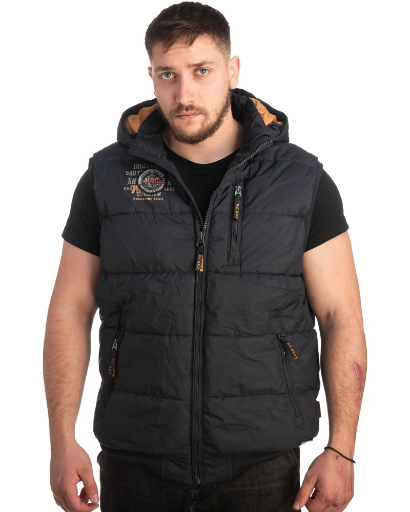 Ανδρικό Επώνυμο Μπουφάν Γιλέκο - K950