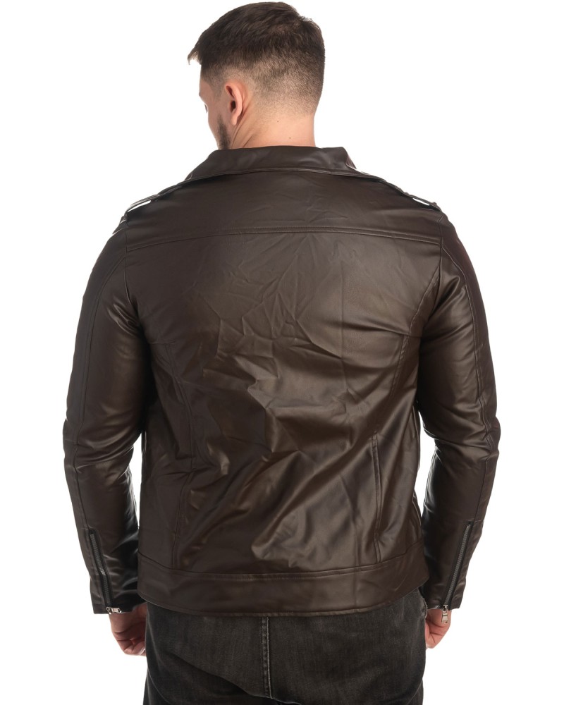 Δερμάτινο Ανδρικό Μπουφάν - Κ994