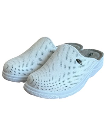 Ανδρική  Δερμάτινη Ανατομική Παντόφλα - M1000