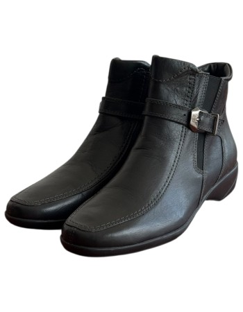 Δερμάτινο Γυναικείo Μποτάκι - M107