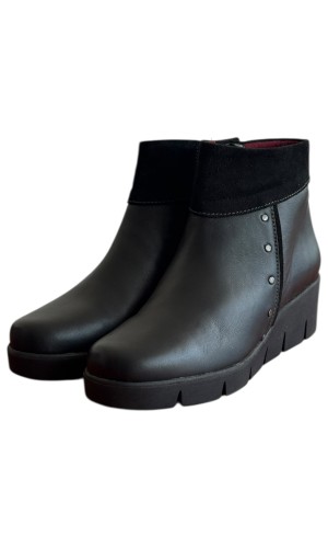 Δερμάτινο Γυναικείo Μποτάκι - M119