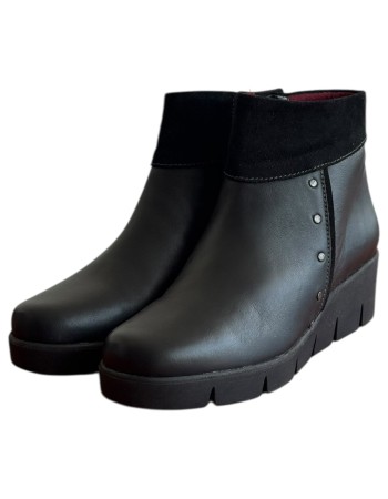 Δερμάτινο Γυναικείo Μποτάκι - M119