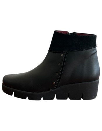 Δερμάτινο Γυναικείo Μποτάκι - M119