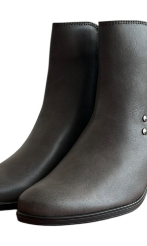 Δερμάτινο Γυναικείo Μποτάκι - M139