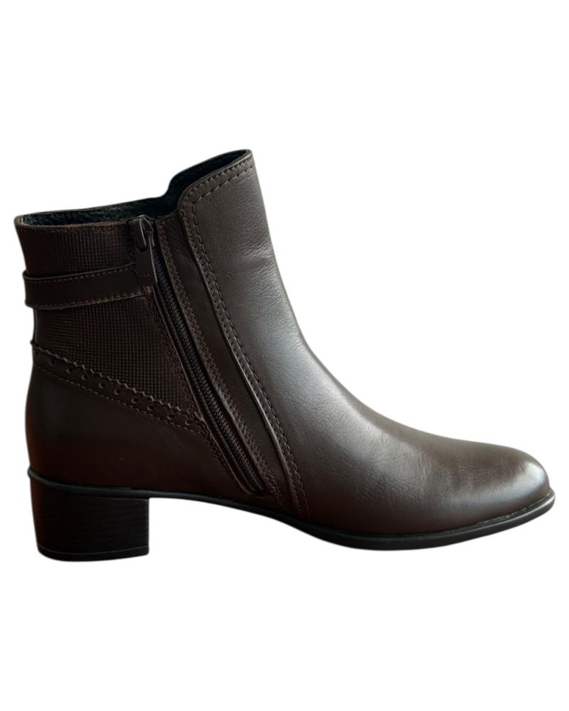 Δερμάτινο Γυναικείo Μποτάκι - M152