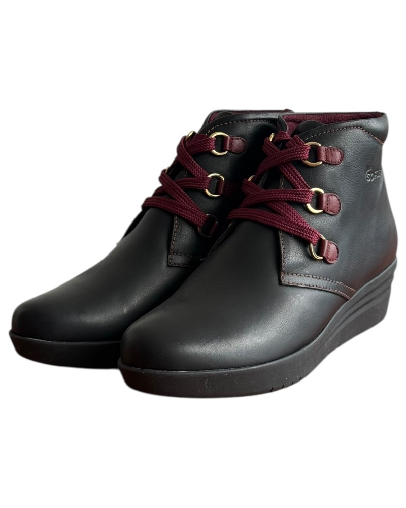 Δερμάτινο Γυναικείo Μποτάκι - M171