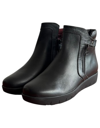 Δερμάτινο Γυναικείo Μποτάκι - M172