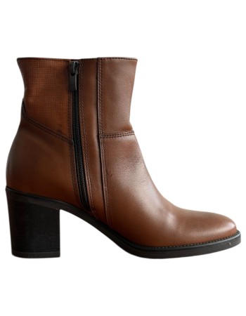 Δερμάτινο Γυναικείo Μποτάκι - M173