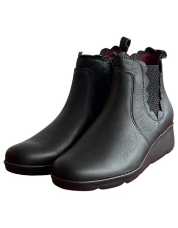 Δερμάτινο Γυναικείo Μποτάκι - M174