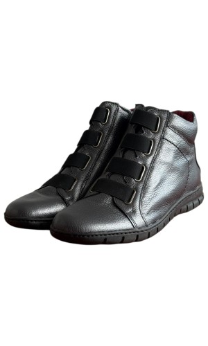 Δερμάτινο Γυναικείo Μποτάκι - M175