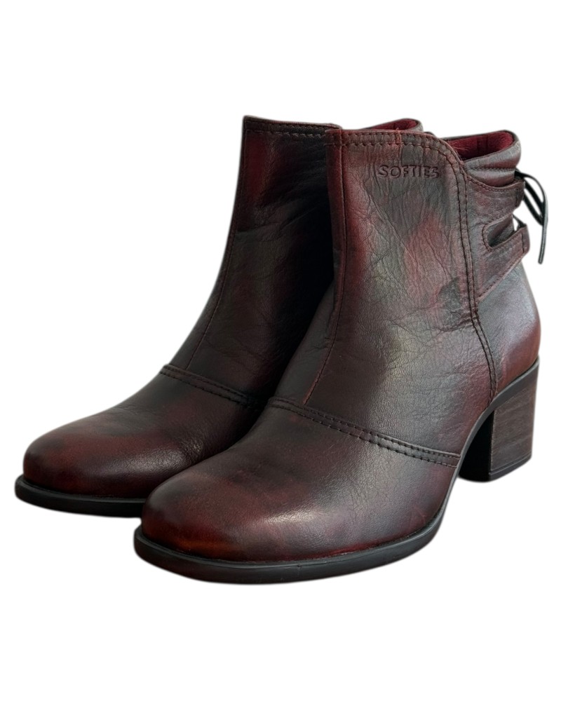 Δερμάτινο Γυναικείo Μποτάκι - M18