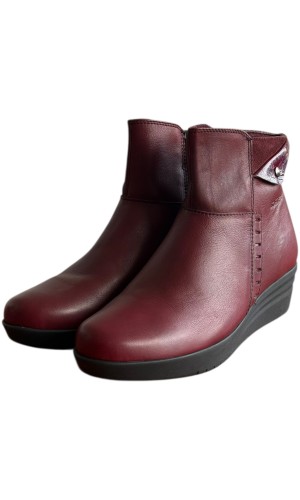 Δερμάτινο Γυναικείo Μποτάκι - M182