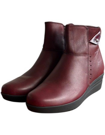 Δερμάτινο Γυναικείo Μποτάκι - M182