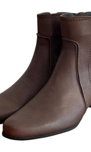 Δερμάτινο Γυναικείo Μποτάκι - M19