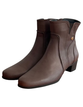 Δερμάτινο Γυναικείo Μποτάκι - M19