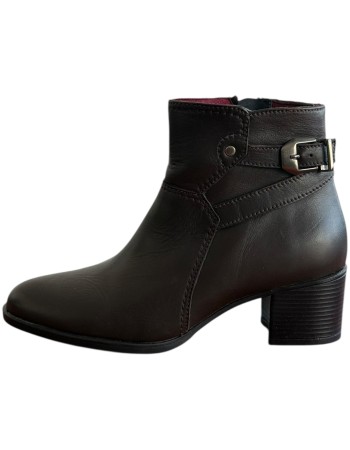 Δερμάτινο Γυναικείo Μποτάκι - M192