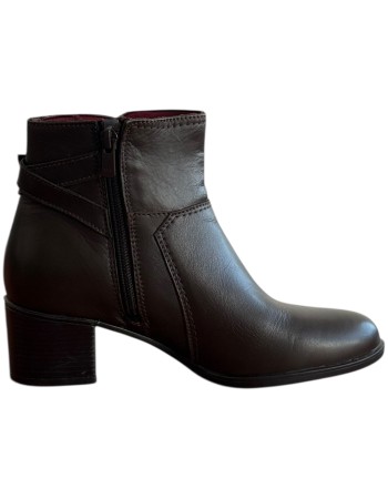Δερμάτινο Γυναικείo Μποτάκι - M192