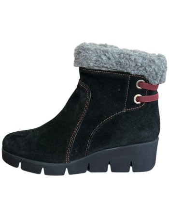 Δερμάτινο Γυναικείo Μποτάκι - M194