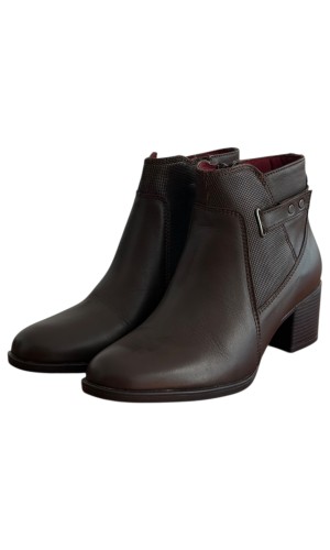 Δερμάτινο Γυναικείo Μποτάκι - M21