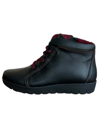 Δερμάτινο Γυναικείo Μποτάκι - M218