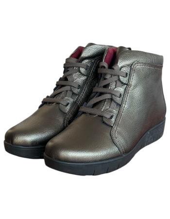 Δερμάτινο Γυναικείo Μποτάκι - M224