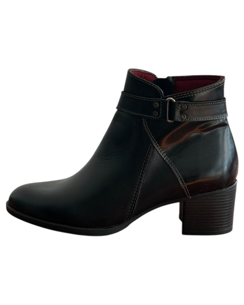 Δερμάτινο Γυναικείo Μποτάκι - M24