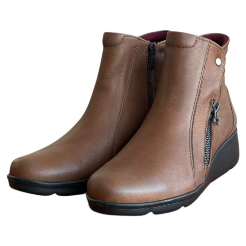 Δερμάτινο Γυναικείo Μποτάκι - M249