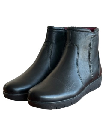 Δερμάτινο Γυναικείo Μποτάκι - M252