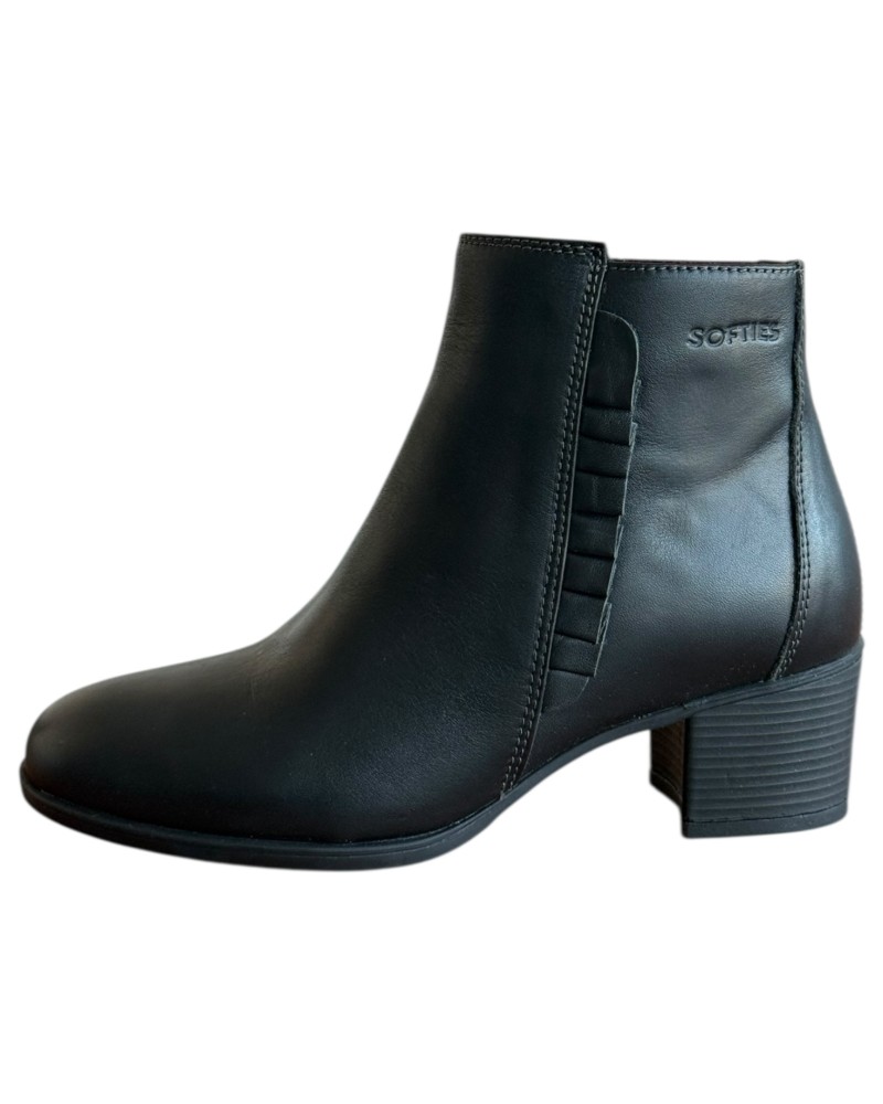 Δερμάτινο Γυναικείo Μποτάκι - M288