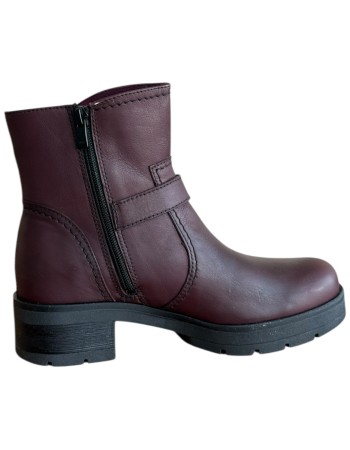 Δερμάτινο Γυναικείo Μποτάκι - M290