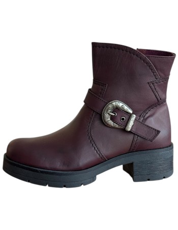 Δερμάτινο Γυναικείo Μποτάκι - M290