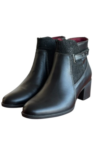 Δερμάτινο Γυναικείo Μποτάκι - M292