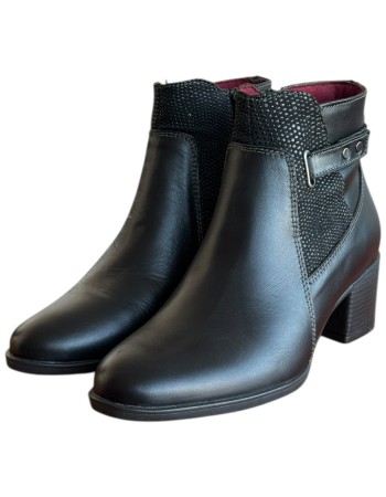 Δερμάτινο Γυναικείo Μποτάκι - M292