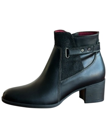 Δερμάτινο Γυναικείo Μποτάκι - M292