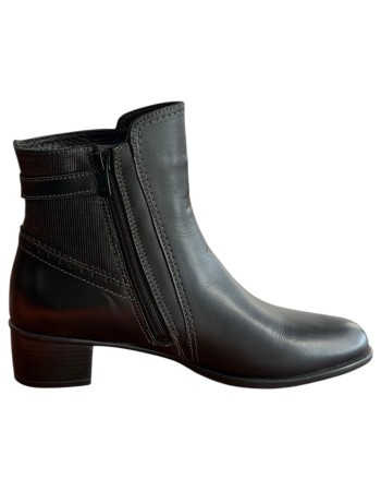 Δερμάτινο Γυναικείo Μποτάκι - M322
