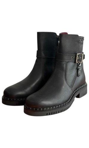 Δερμάτινο Γυναικείo Μποτάκι - M331