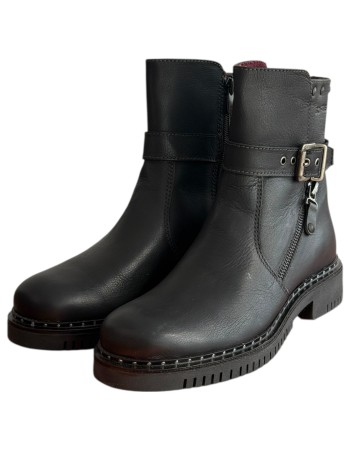 Δερμάτινο Γυναικείo Μποτάκι - M331