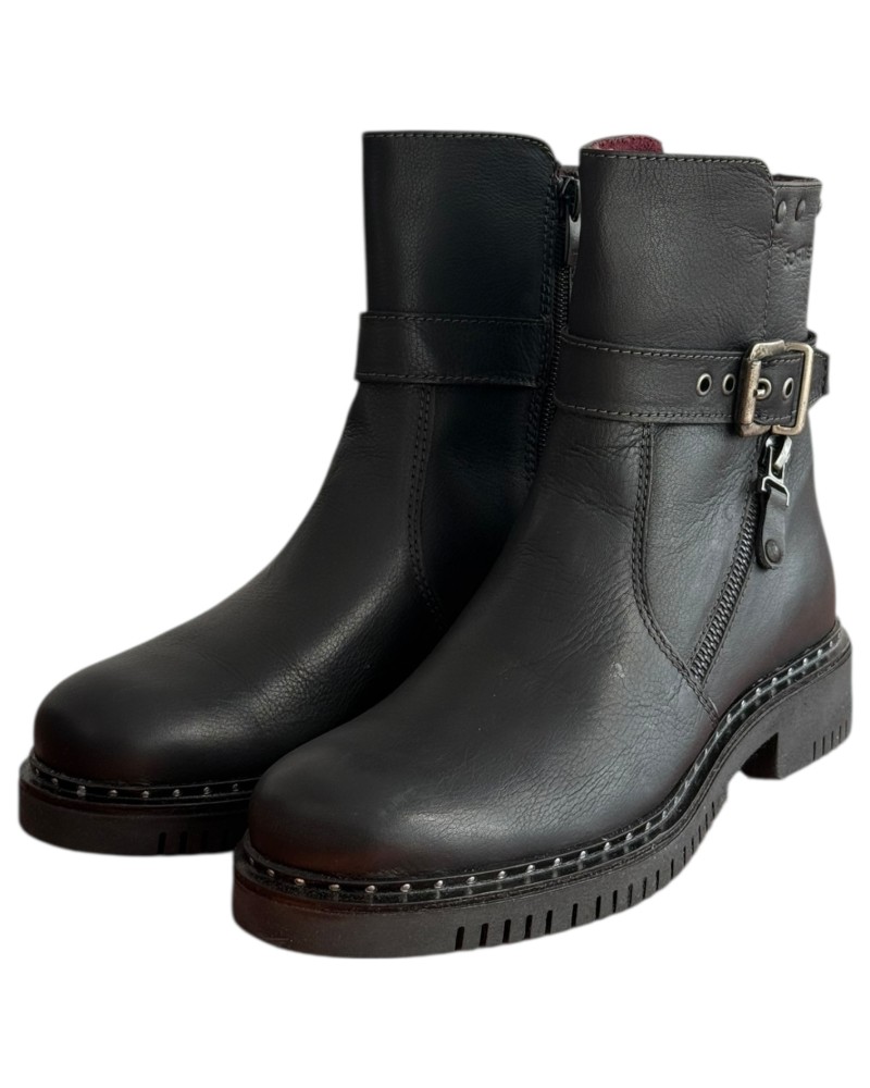 Δερμάτινο Γυναικείo Μποτάκι - M331