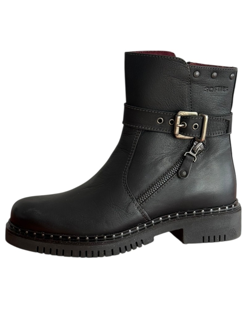 Δερμάτινο Γυναικείo Μποτάκι - M331