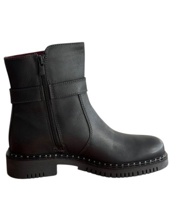 Δερμάτινο Γυναικείo Μποτάκι - M331