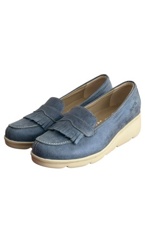 Δερμάτινο Γυναικείo Μοκασίνι - M342