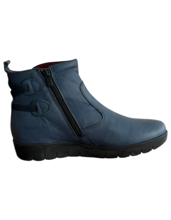 Δερμάτινο Γυναικείo Μποτάκι - M359