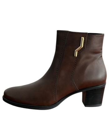 Δερμάτινο Γυναικείo Μποτάκι - M363