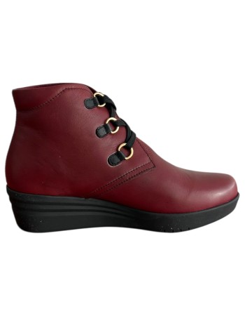 Δερμάτινο Γυναικείo Μποτάκι - M365