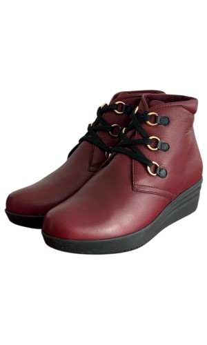 Δερμάτινο Γυναικείo Μποτάκι - M365